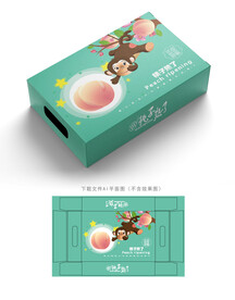 水蜜桃包装 