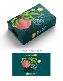 水蜜桃包装 