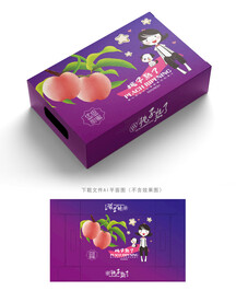 水蜜桃包装 