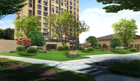 植物组团绿化景观效果图