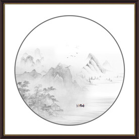 新中式水墨画