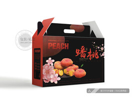 蟠桃包装 平面图