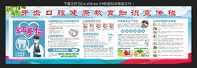 牙齿口腔保健知识宣传栏