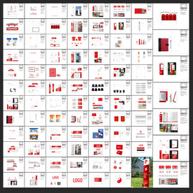 企业VI 环境系统导视