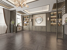 新中式书房场景 家具场景