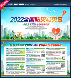 防灾减灾宣传栏