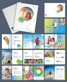 早教中心招生宣传画册