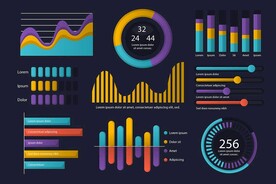 高端大数据智能科技图表