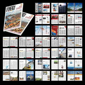 时尚创意内刊word设计模板