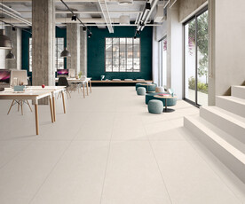 办公空间瓷砖应用