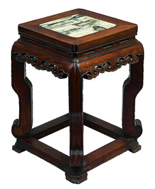 清中期收腿式豹脚