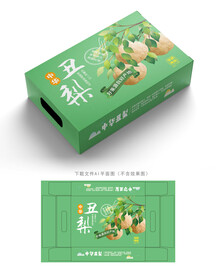 中华丑梨包装 