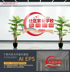 家长学校文化墙