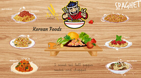 面条面馆背景墙