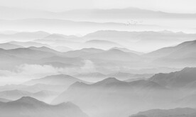 水墨山水背景画