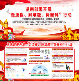 湖南走流程解难题优服务行动