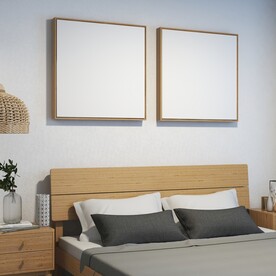 卧室装饰画挂画样机效果图设计