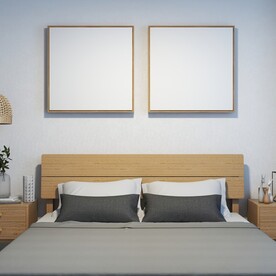 卧室装饰画挂画样机效果图设计