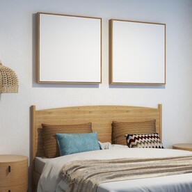 卧室装饰画挂画样机效果图设计