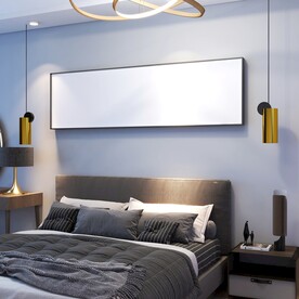 卧室装饰画挂画样机效果图设计