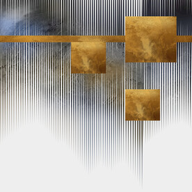 装饰画 抽象画 线条