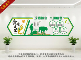 食堂文化墙