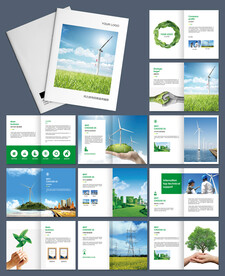 风力发电招商宣传画册