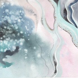 装饰画 水墨抽象画