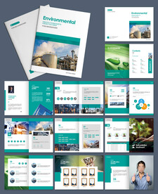 环境治理招商宣传画册