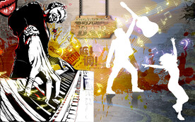 酒吧 摇滚 音乐 嘻哈