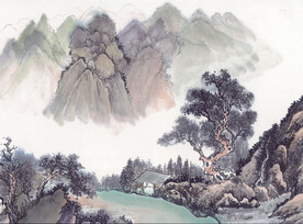 现代山水画