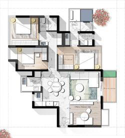 户型图 家配图 洋房图图片