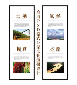 茅台镇土壤气候粮食水源文化海报