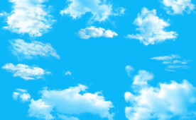蓝天白云