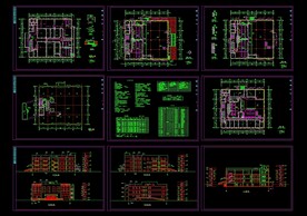 农大东区食堂施工图