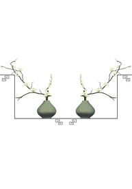 高清分层透明底推拉打印图 