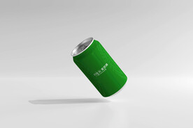 饮料易拉罐样机