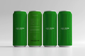 啤酒易拉罐样机