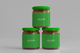 水果罐头瓶样机