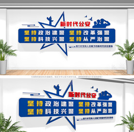 公安局文化墙