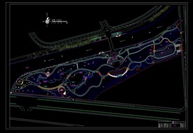 河滨公园总平图