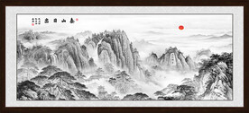 泰山装饰画