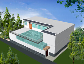 乡村小别墅 效果图  农村节点