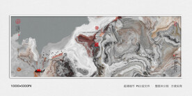 水墨电视背景墙