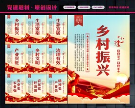 乡村振兴展板