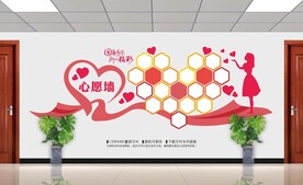 心愿墙风采墙