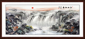 客厅山水画