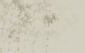 水墨竹子背景墙