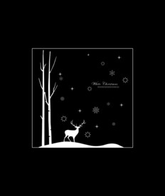 高清分层透明底推拉门打印图