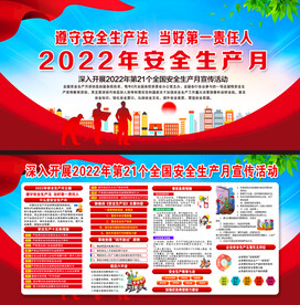 2022年全国安全生产月